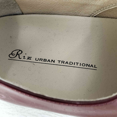 RIZ URBAN TRADITIONAL 外羽根 エナメル プレーントゥ レディース JPN:24