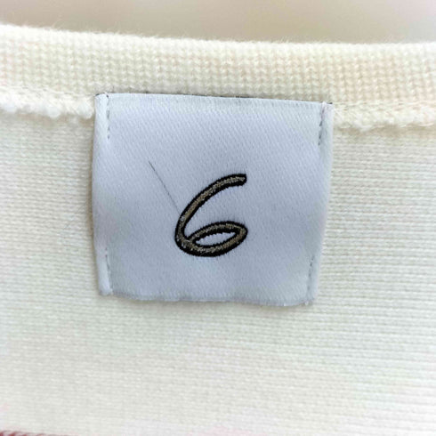 ロクビューティーアンドユースユナイテッドアローズ 6 BEAUTY & YOUTH UNITED ARROWS RASCHEL BORDER PULLOVER 2/カットソー レディース