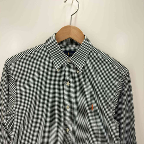 ラルフローレン RALPH LAUREN ギンガムチェック ボタンダウンシャツ メンズ JPN:S