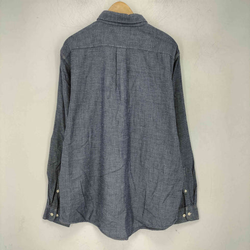 ランズエンド LANDS END コットンガーゼシャツ メンズ import:L L/T