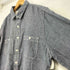 ランズエンド LANDS END コットンガーゼシャツ メンズ import:L L/T