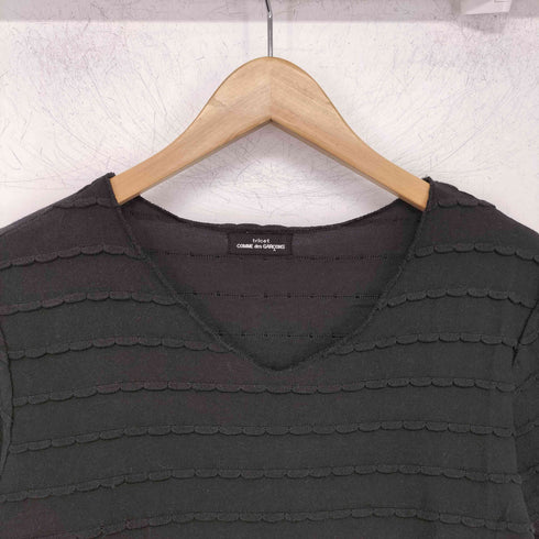 トリココムデギャルソン tricot COMME des GARCONS AD1998 総柄Tシャツ レディース