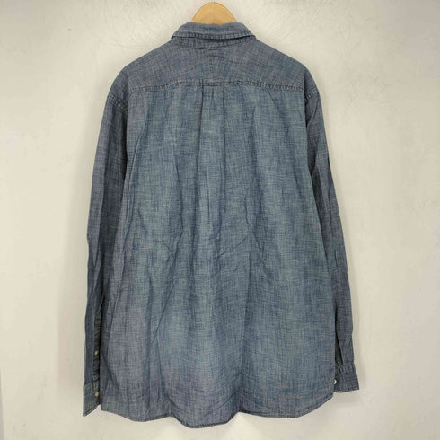ランズエンド LANDS END ボタンダウン シャンブレーシャツ メンズ import:XL XL/Tall