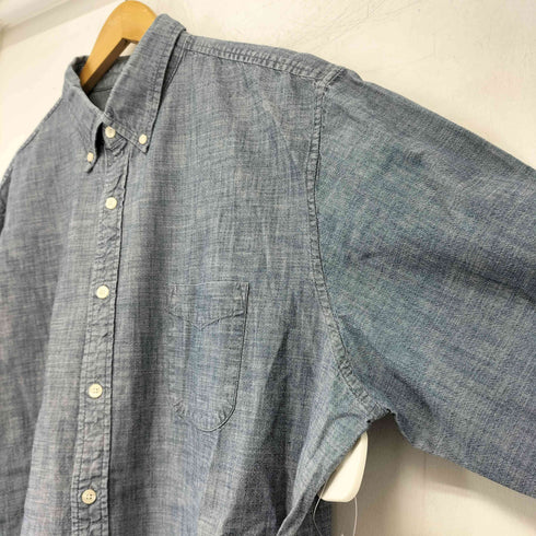 ランズエンド LANDS END ボタンダウン シャンブレーシャツ メンズ import:XL XL/Tall