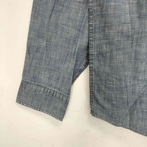 ランズエンド LANDS END ボタンダウン シャンブレーシャツ メンズ import:XL XL/Tall