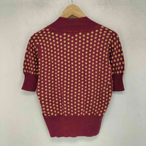 ヴィヴィアンウエストウッドレッドレーベル Vivienne Westwood RED LABEL 単色オーブ刺繍ドットカーディガン レディース JPN:3