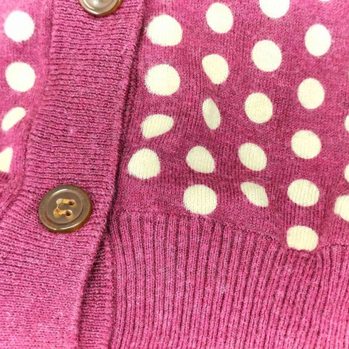ヴィヴィアンウエストウッドレッドレーベル Vivienne Westwood RED LABEL 単色オーブ刺繍ドットカーディガン レディース JPN:3