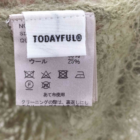 トゥデイフル TODAYFUL Sheer Lace Knit シアーレースニット レディース FREE