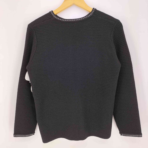 アクアスキュータム AQUASCUTUM ツイードニットジャケット レディース US:8