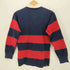 ポロバイラルフローレン Polo by RALPH LAUREN 80-90S 緑タグ ポニー 刺繍 ボーダー L/S ラガー シャツ レディース KIDS M