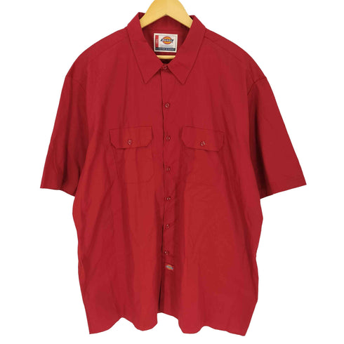 ディッキーズ Dickies オーバーサイズ S/S ワークシャツ メンズ 3XL