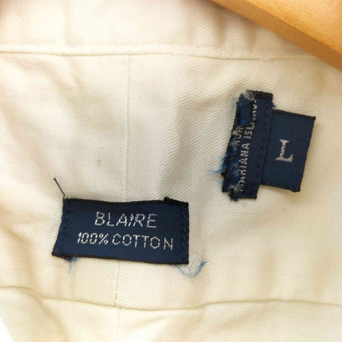 ラルフローレン RALPH LAUREN BLAIRE ポニー 刺繍 S/S ボタンダウン シャツ メンズ import:L