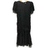 Michael Marcella 60-70s vintage USA製 レース 半袖 ワンピース ドレス レディース 4