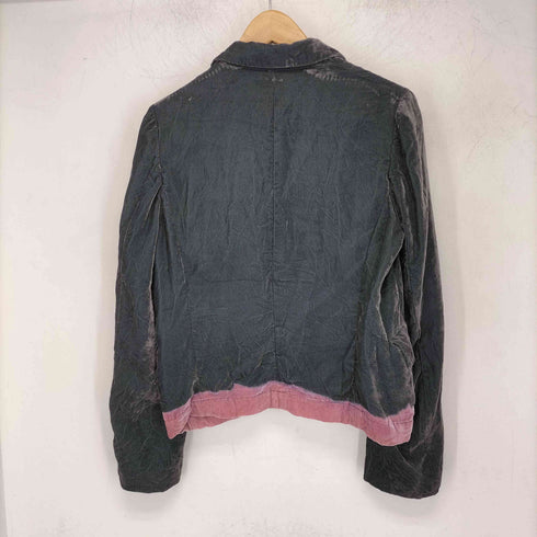 コムデギャルソンコムデギャルソン COMME des GARCONS COMME des GARCONS AD2008 ブリーチ ベロアテーラードジャケット レディース JPN:S