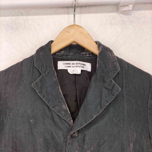 コムデギャルソンコムデギャルソン COMME des GARCONS COMME des GARCONS AD2008 ブリーチ ベロアテーラードジャケット レディース JPN:S