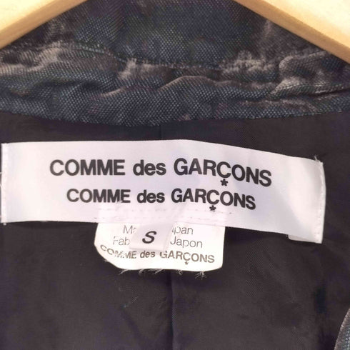コムデギャルソンコムデギャルソン COMME des GARCONS COMME des GARCONS AD2008 ブリーチ ベロアテーラードジャケット レディース JPN:S