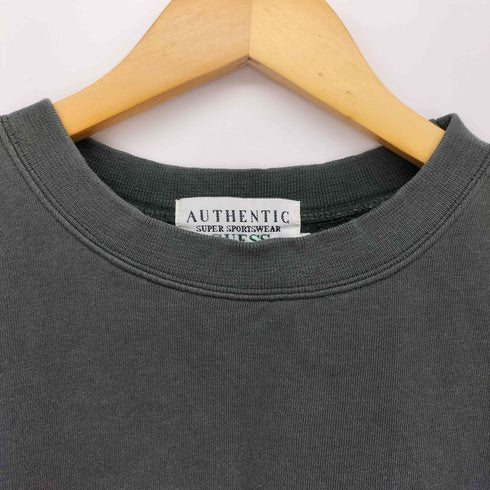 ゲスジョージズマルシアーノ GUESS BY GEORGES MARCIANO 90S 韓国製 ロゴ 刺繍 クルーネック スウェット メンズ import:L