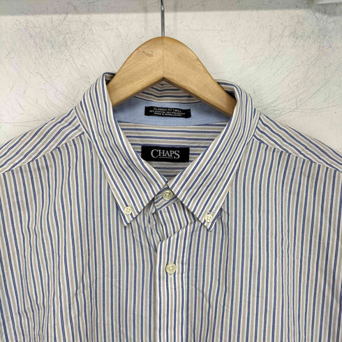 チャップスラルフローレン CHAPS RALPH LAUREN ボタンダウン ストライプシャツ メンズ 18