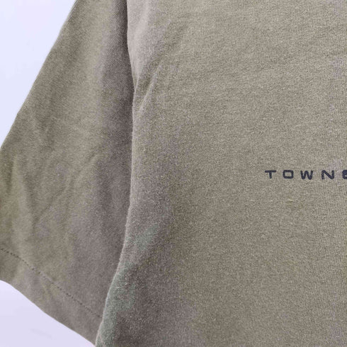 タウンアンドカントリー TOWN & COUNTRY 90S ロゴ プリント S/S クルーネック Tシャツ メンズ import:M