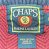 チャップスラルフローレン CHAPS RALPH LAUREN エンブレム刺繍 ヘリンボーン コットンニット メンズ import:L