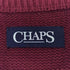 チャップスラルフローレン CHAPS RALPH LAUREN エンブレム刺繍 ヘリンボーン コットンニット メンズ import:S