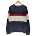 トミーヒルフィガー TOMMY HILFIGER トリコロール ボーダー コットンニット メンズ JPN:L