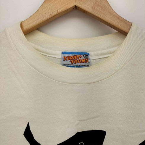 90S USA製 キャラクタープリント S/S クルーネック Tシャツ シングルステッチ メンズ import:L
