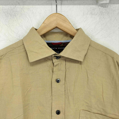 トミーヒルフィガー TOMMY HILFIGER ホリゾンタルカラーシャツ メンズ import:XL