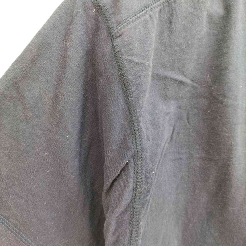 ナイキ NIKE 00S グレータグ センター ロゴ プリント 前V リンガー S/S Tシャツ メンズ import:M