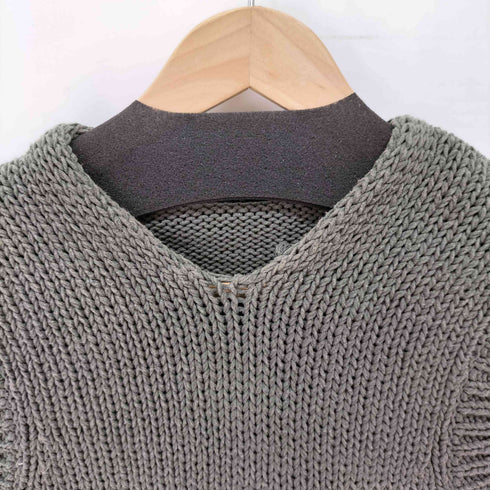 ALFASPIN フーデッドノースリーブニット レディース JPN:M