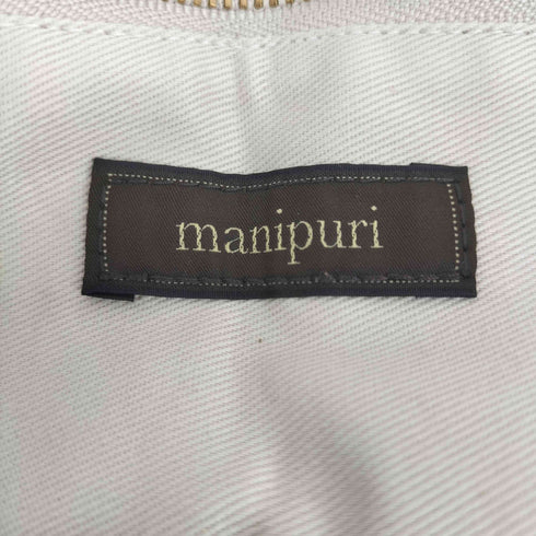 マニプリ manipuri デニム スカーフ切替デザイン トートバック レディース