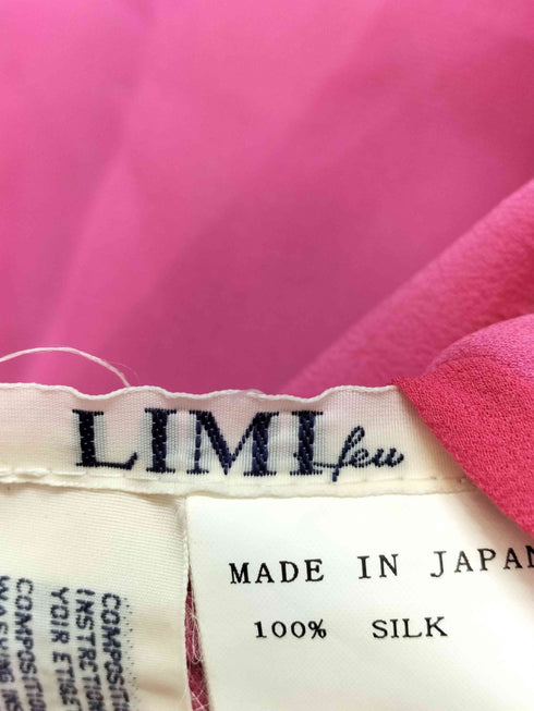 リミフゥ LIMI feu ドレープデザイン ドレス ワンピース レディース S