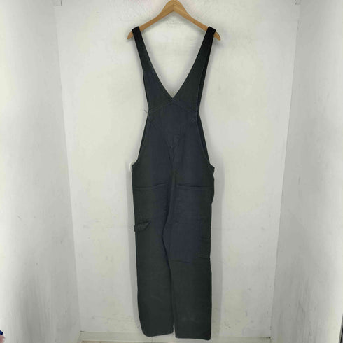 pull&bear denim ダック地 オーバーオール メンズ