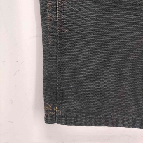 pull&bear denim ダック地 オーバーオール メンズ