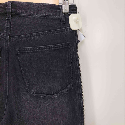 garancy ZipDesign Buggy DenimPants / ジップデザイン バギーデニム パンツ メンズ JPN:S