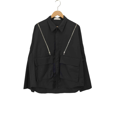 アドラー ADRER ジップデザインシャツジャケット メンズ JPN:S