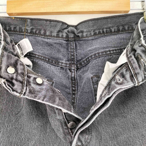 リーバイス Levis 先染めブラック デニムパンツ メンズ