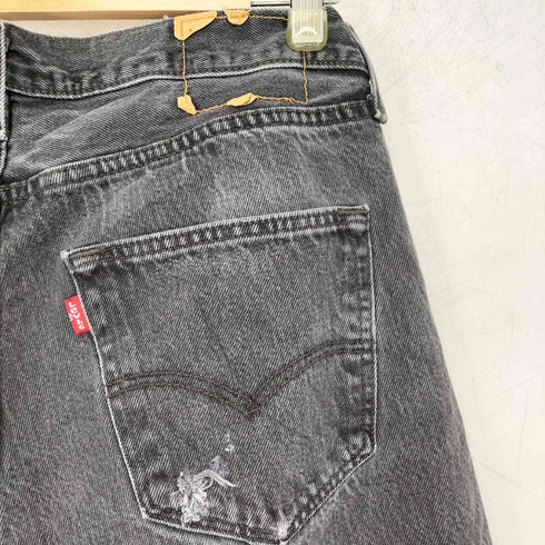 リーバイス Levis 先染めブラック デニムパンツ メンズ