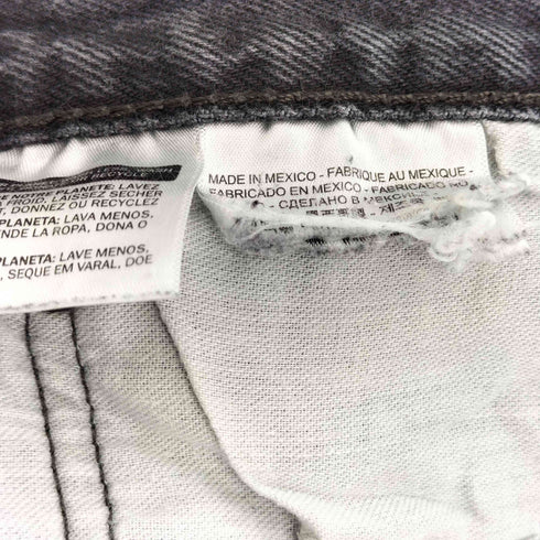 リーバイス Levis 先染めブラック デニムパンツ メンズ