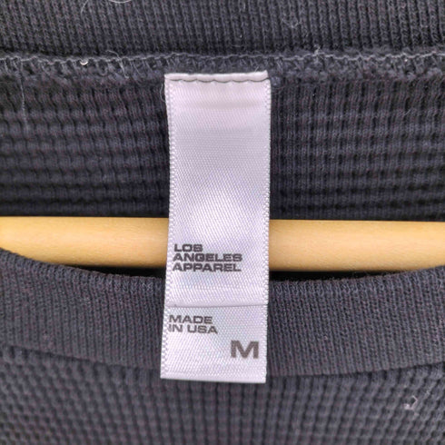 ロサンゼルスアパレル Los Angeles Apparel 長袖 サーマル メンズ import:M