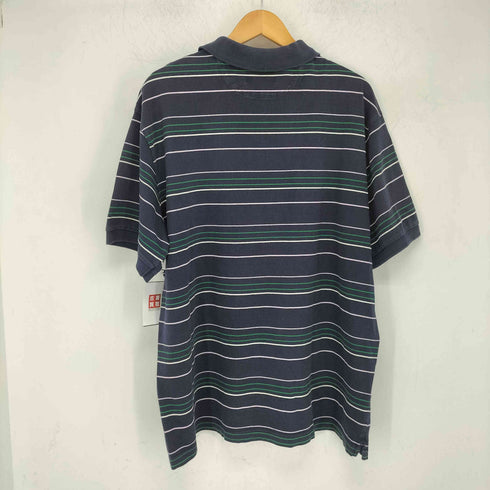 チャップスラルフローレン CHAPS RALPH LAUREN ボーダーポロシャツ メンズ import:XXL