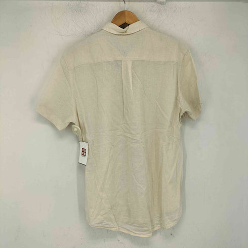 トミーヒルフィガー TOMMY HILFIGER リネンコットンシャツ メンズ import:L
