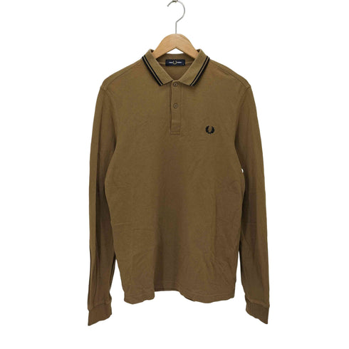 フレッドペリー FRED PERRY 鹿の子 長袖 ポロシャツ メンズ JPN:M