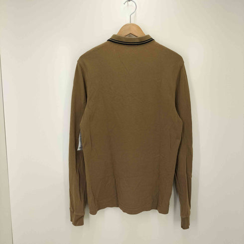 フレッドペリー FRED PERRY 鹿の子 長袖 ポロシャツ メンズ JPN:M