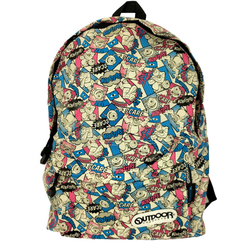 アウトドア OUTDOOR キャラクタープリント バッグパック メンズ