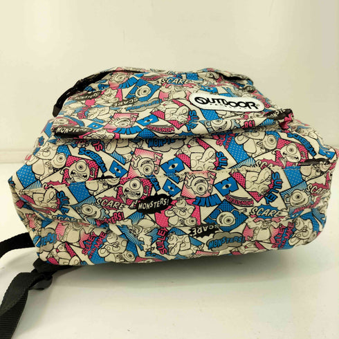 アウトドア OUTDOOR キャラクタープリント バッグパック メンズ