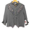 Lily Blouse TOKYO レース エンブロイダリー 袖フリル シャツ レディース 9~11号