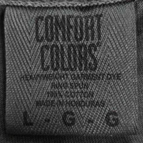 コンフォートカラーズ COMFORT COLORS NIGHT THRILLER スカル フェード クルーネック 半袖Tシャツ メンズ import:L