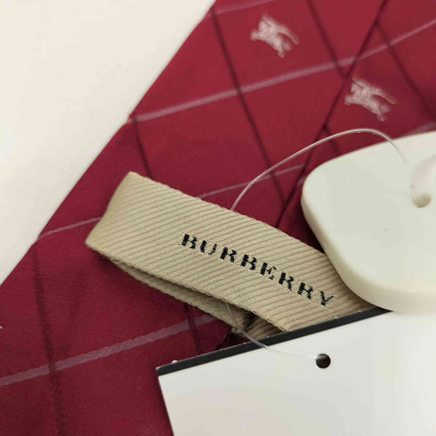 バーバリー BURBERRY ホース 総柄 チェック ネクタイ メンズ