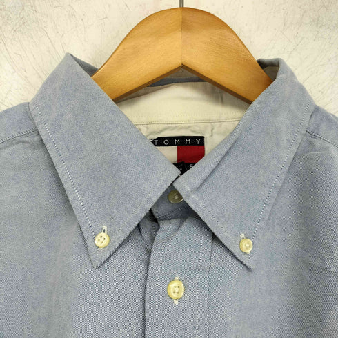 トミーヒルフィガー TOMMY HILFIGER ボタンダウンワークシャツ メンズ import:L
